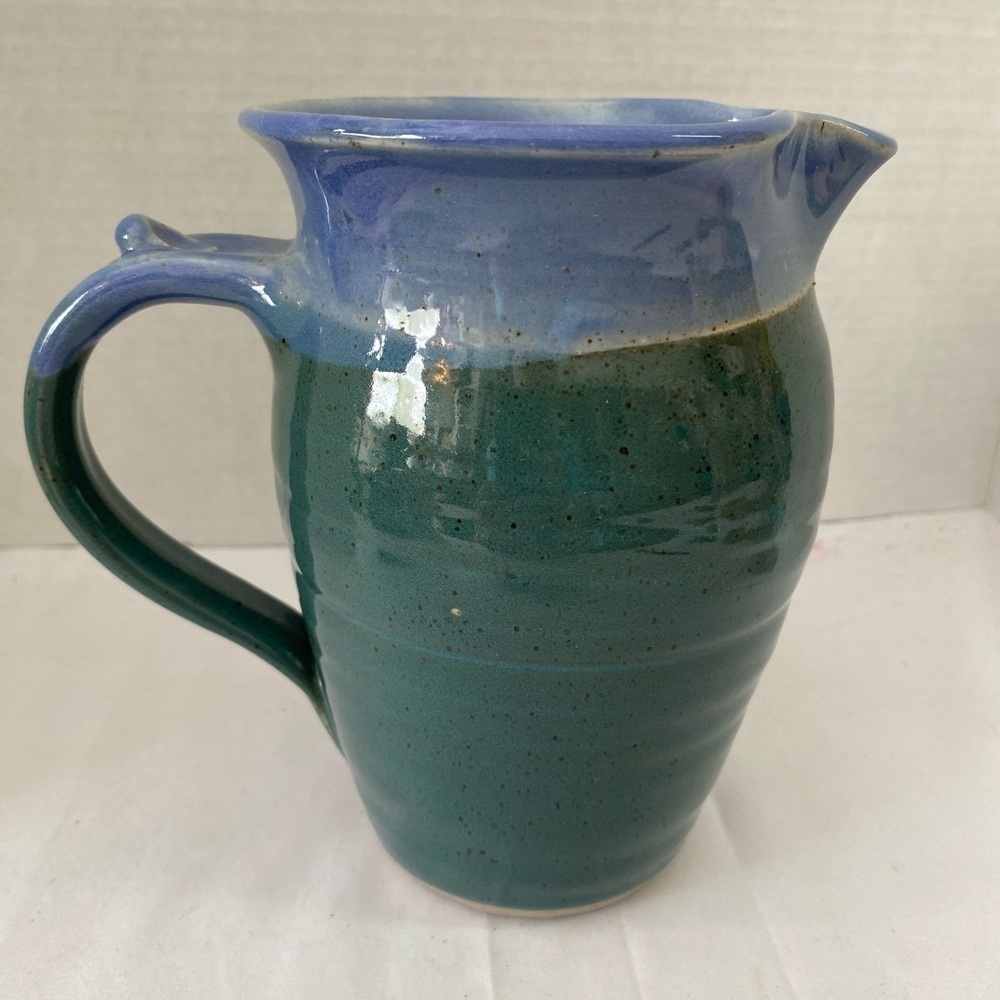 Hand Thrown Pottery Pitcher (FI)
